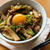 ＊男子に好評！＊黄身を絡めてうまっ！濃い目の味付けでご飯が進む！＊牛肉と白ネギのすき焼き丼＊【#簡単 #楽うま #すぐでき #節約 #すき焼き #おうち居酒屋 #おうちごはん】