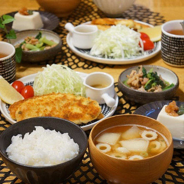 ささみでミラノ風カツレツ