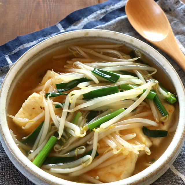 あんかけもやし豆腐