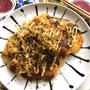 栄養満点！ 鶏レバーの甘辛煮をリメイクして お好み焼きに♡