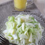 レシピ【胃腸の調子を整える！！白菜とりんごのサラダ】＆つくレポお礼m(__)m
