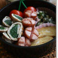 ほうれん草の豚肉巻き
