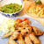 ３７０円＊手羽先の甘辛揚げ定食【豪雨】