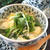 簡単！時短！で美味しい♪　水菜とお豆腐とホタテのとろーり食べる和風スープ