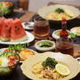 【献立】ツナと大葉の冷製パスタの日とアスパラ肉巻きステーキ風の日と。～最近ハマり中のチーズのステーキ～