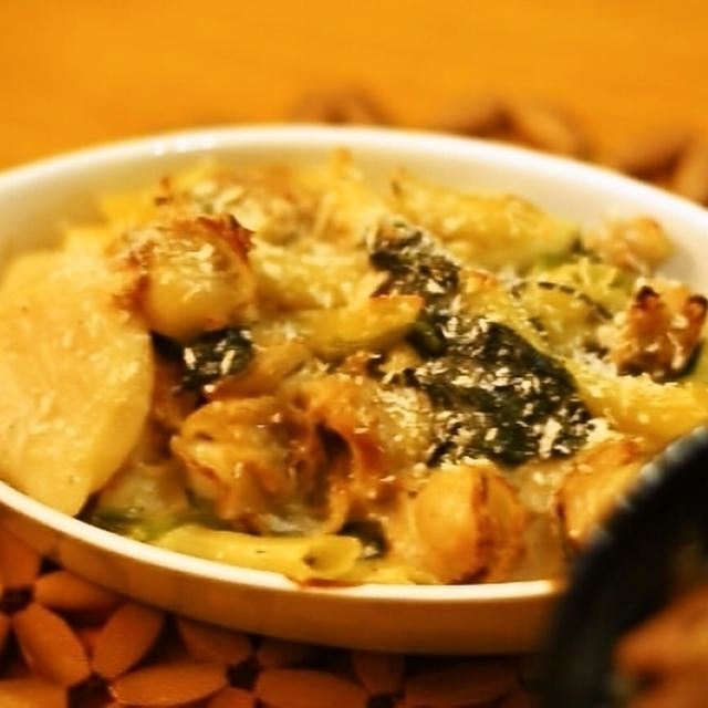 グラタン、牛丼