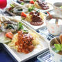 ■続.お盆のおもてなし③【ワンプレート朝ご飯全貌編＋海鮮モズク＋赤紫蘇ドリンクと畑の西瓜】