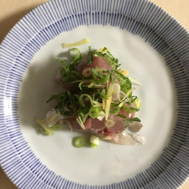 来週は夏の魚「鰺（あじ）」をシンプルに食べる