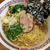 たまにはインスタントラーメン。プリンターの上のあんこ