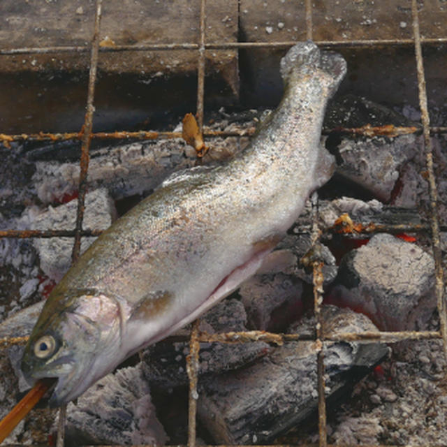 ニジマスBBQ