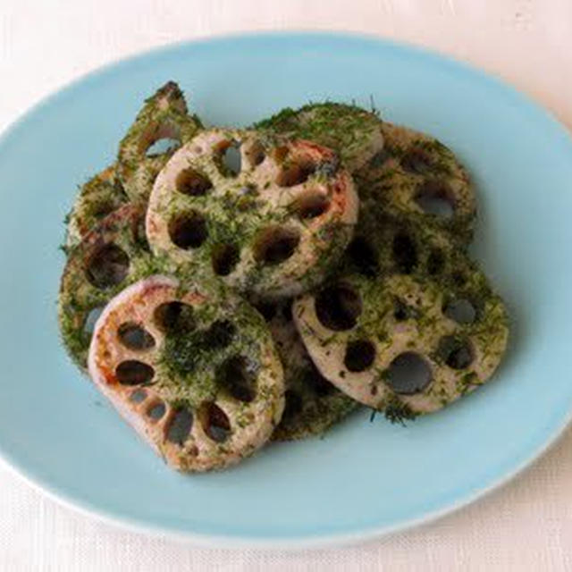 れんこんの磯辺焼き