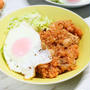 目玉焼きのせチキンライス