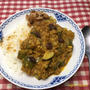 群馬県産白なすとズッキーニのキーマカレー