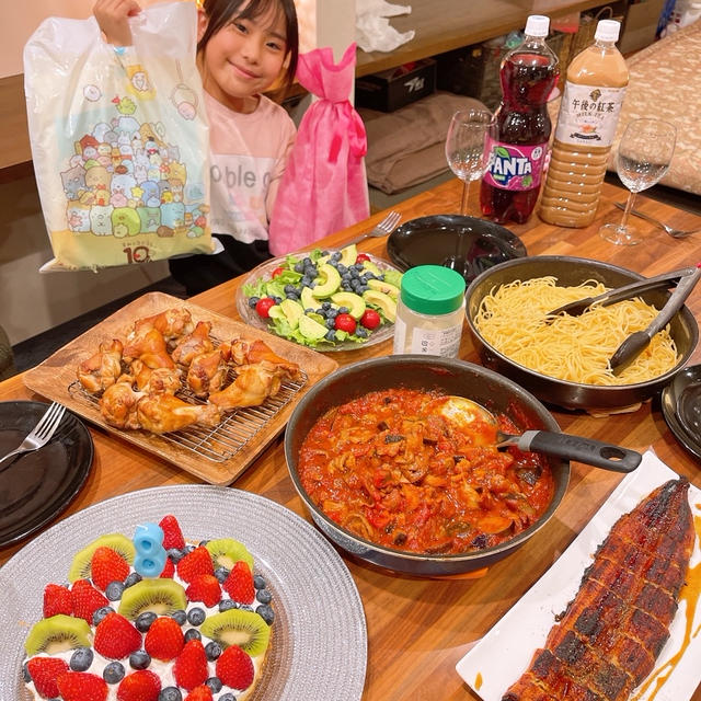 杏ちゃんの誕生日会をしました〜！！