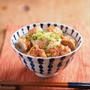 エビ肉団子丼　、　15分で作れる簡単温泉卵