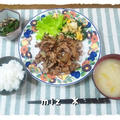 ﾟ*;;;*ﾟ豚肉のこんがり炒めﾟ*;;;*ﾟ