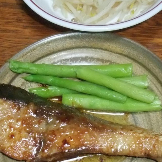 ブリのバター醤油焼き