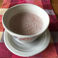 小豆豆乳ラテ