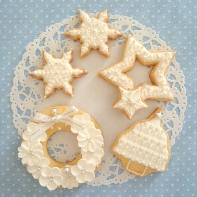 アイシング☆大人可愛い！ホワイトクリスマス★