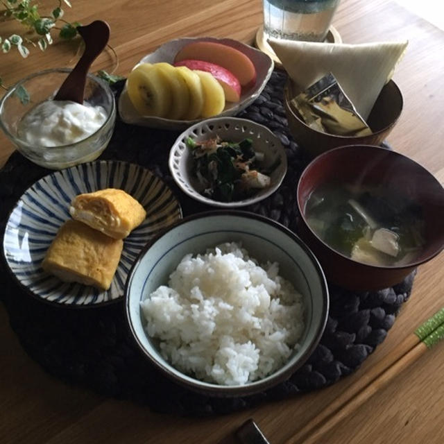 楽チン朝ごはん♪…朝からやってもうた