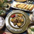 鶏肉とじゃがいものガーリック甘辛炒め♪…まるまる真似っこ。