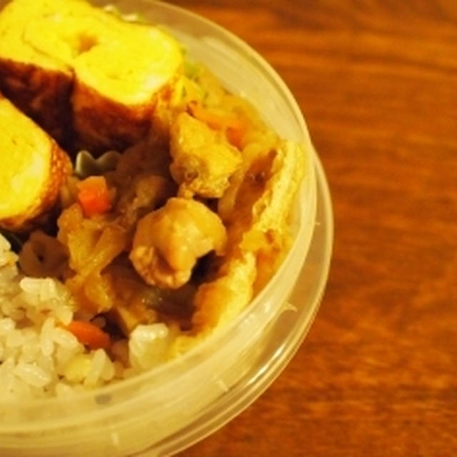 続いて疲れちゃった日の和弁当