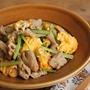 簡単・炒め物♪豚肉と卵のオイスター炒め