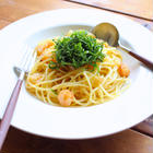 オイル・塩ソースのパスタ