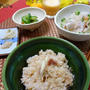 料理メニューとドーナツで妻を気づかう朝食