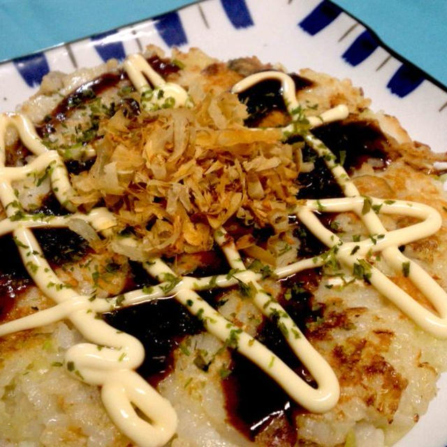 【レシピ】お好み焼き風ご飯(^^♪