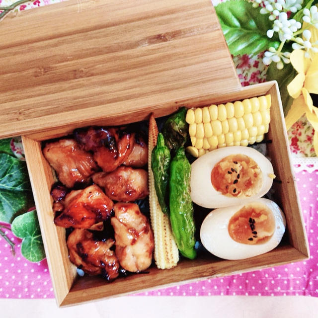 焼き鳥のっけ弁当〖普通弁当〗
