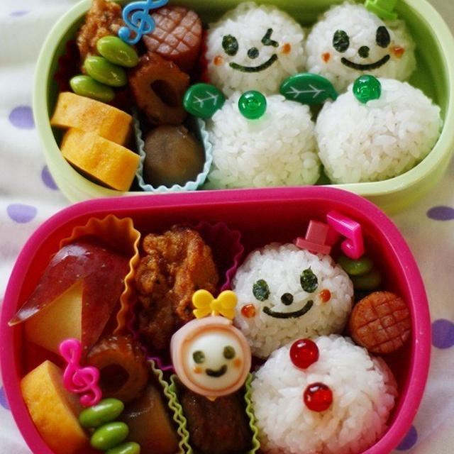 ■スノーマンのお弁当♡