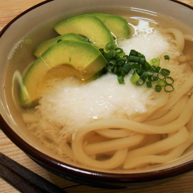 サラメシ 朝丘雪路さんの愛した アボカドうどん再現/作り方／レシピ