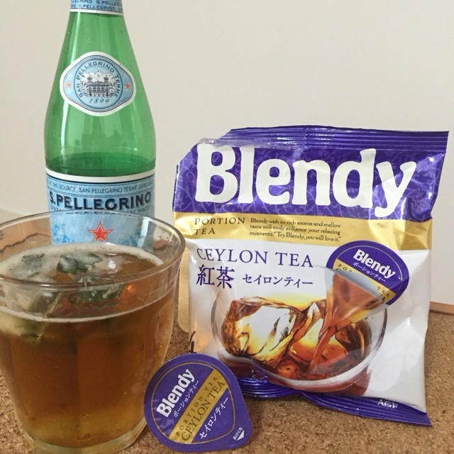 ブレンディポーションセイロンティーでミントスパークリングティー