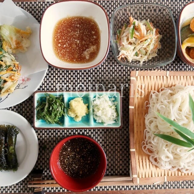 素麺が美味し過ぎた平日ごはんと今週の手作りパン