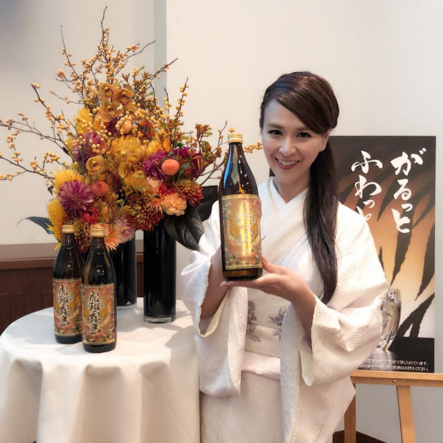 新商品！芋焼酎「虎斑霧島（とらふきりしま）」を体験。華やかな香り、幅広いお料理に合う！