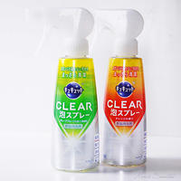 初めてのキュキュットCLEAR泡スプレーで使ったものは？