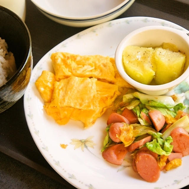 すぐそばにいた巨大生物と朝ごはん