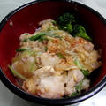 鶏胸肉で親子丼★★★
