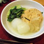 優しい味わい♪がんもと新玉ねぎの含め煮
