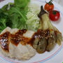 焼きナス＆よだれ鶏★★★