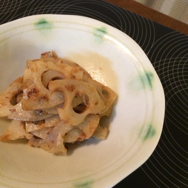 レンコンのおかか炒め