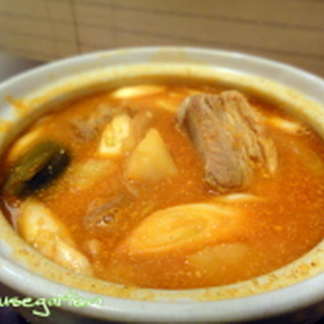 【モニター】韓国食材『豚スペアリブでカムジャタン風』