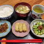 豆腐の味噌汁と卵焼き