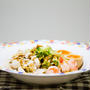 パパッとごまだれ冷やし中華＆「ミックスサンドとカツサンド」