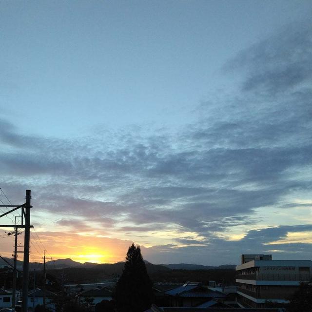 今日の夕焼け#最近撮った写真は