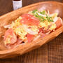 爽やかな味わい♪新玉ねぎとトマトの卵炒め
