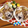 簡単朝ごはん！ごま味噌豚キャベツ丼で「ライオン丼」＊顔ごはん