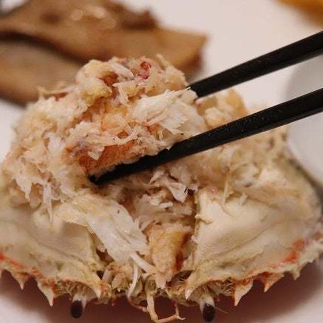 ★夏の名残の蟹を味わう＆鶏の生姜焼き・#至福の時間
