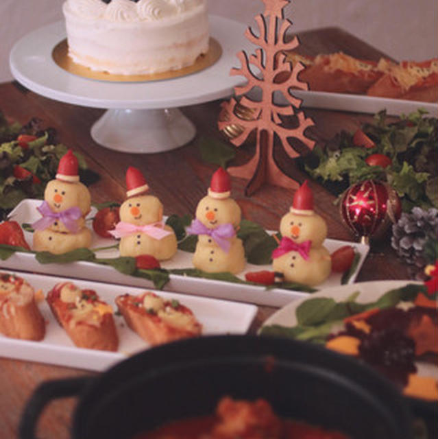 苺ママ家のクリスマスディナー2017